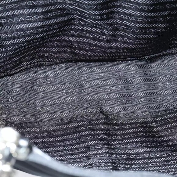 PRADA Tote Bag Nylon Black Auth - Picture 15 of 16